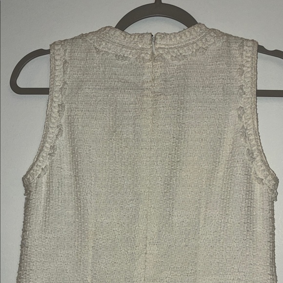 Chic Cream Sleeveless Mini Dress - Picture 12 of 16